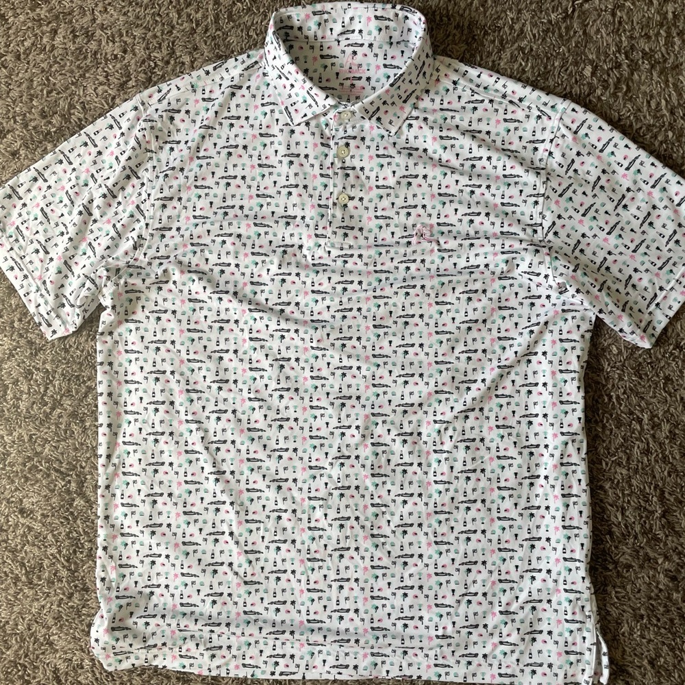 RARE Rhoback Formula 1 Miami polo "THE MIAMIX"